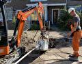 Via heat pipes to a residential house in Purmerend